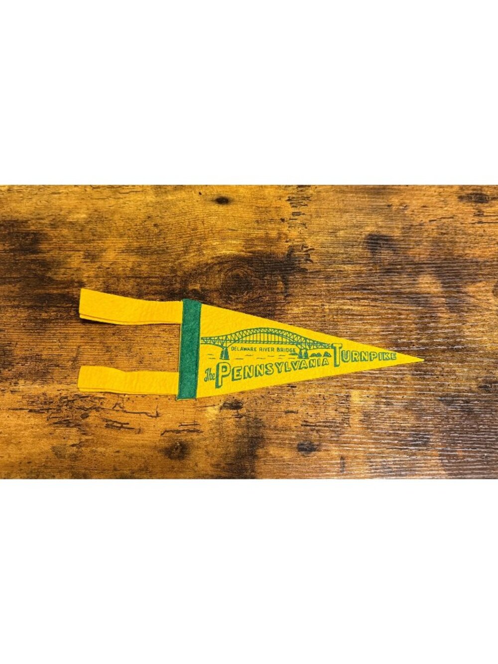 Vintage The Pennsylvania Turnpike pennant